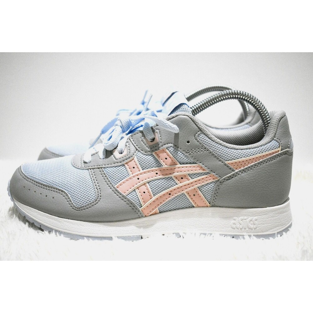 ASICS Baby Blue Gray Pink Mesh Running Training Shoe - Men's 7 or Women's 9
